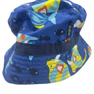 Osh Kosh Sun Hat Baby Size 12-24M fish beach bucket hat Great Condition